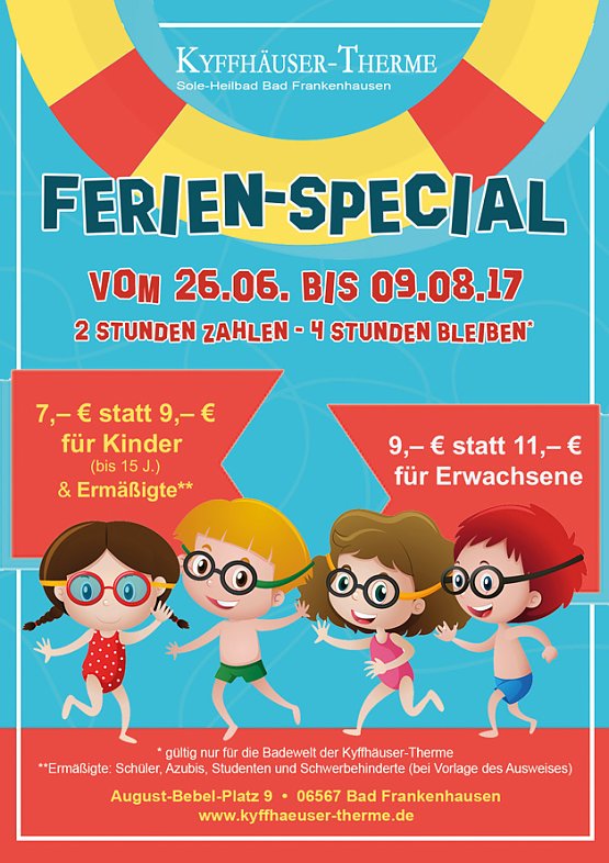 Bild: Abwechslungsreicher Sommerferienspa&szlig; in Bad Frankenhausen