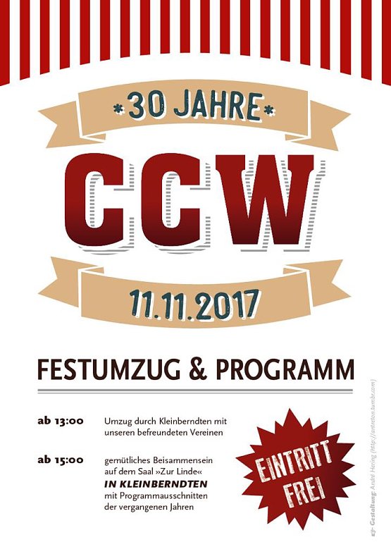 Bild: Wir werden 30