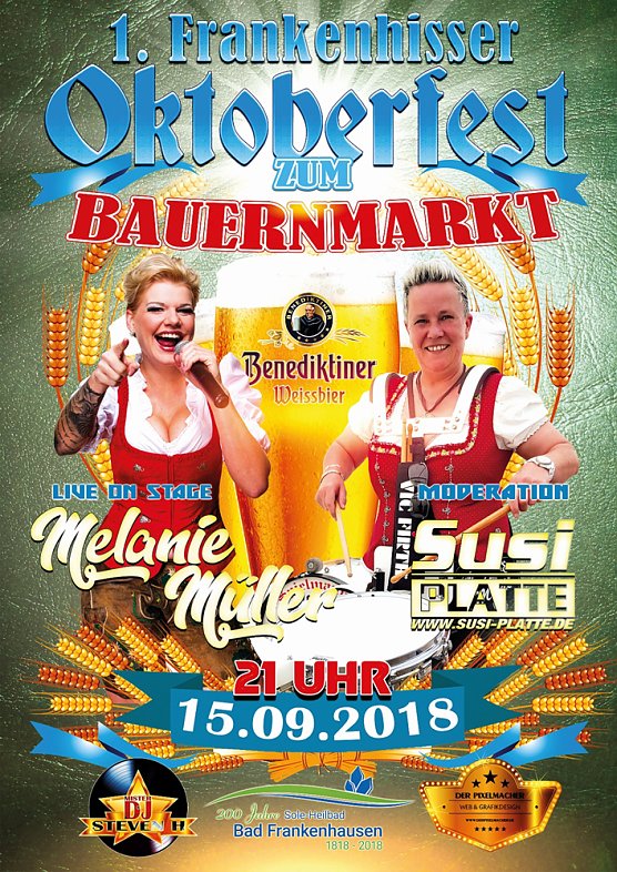 Bild: Programm zum Frankenh&auml;user Bauernmarkt