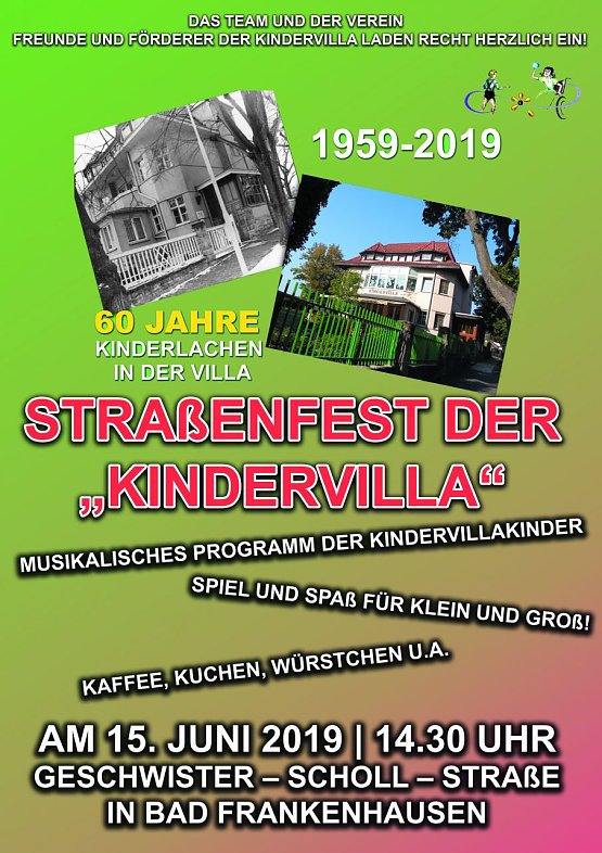 Bild: Stra&szlig;enfest der Kindervilla