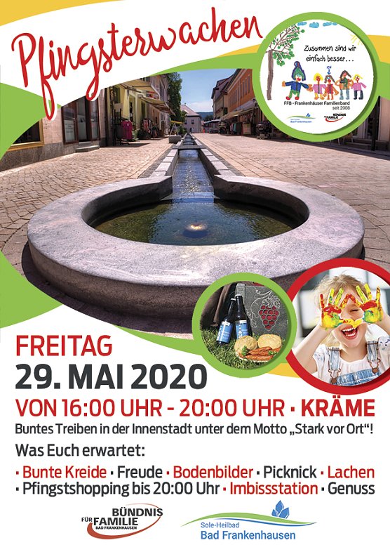 Bild: Pfingsterwachen am Freitag in Bad Frankenhausen