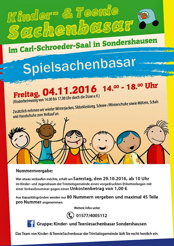 Bild: Chorfest und Basar