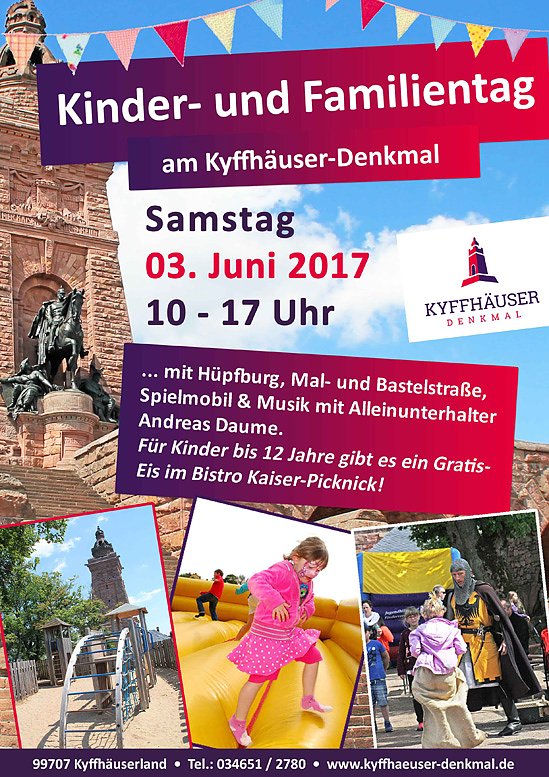 Bild: Kindererlebnistag am Kyffh&auml;user-Denkmal