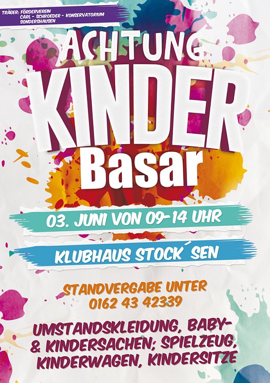 Bild: Samstag Kindersachenbasar