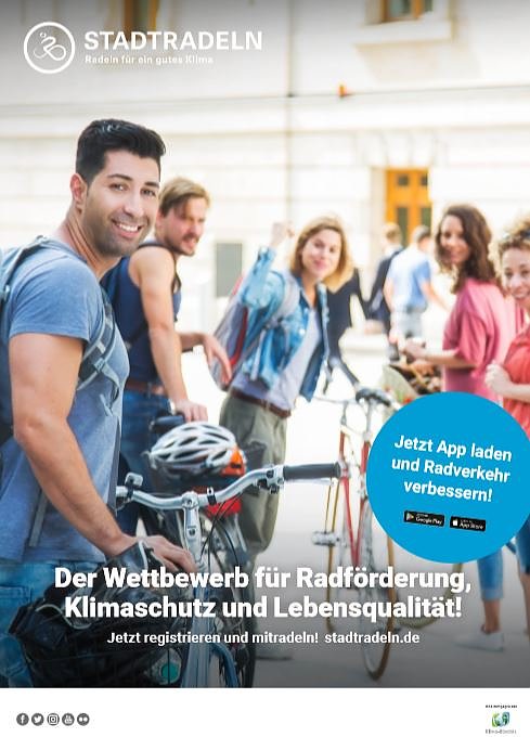 Bild: Der Kyffh&auml;userkreis ruft zum Stadtradeln auf