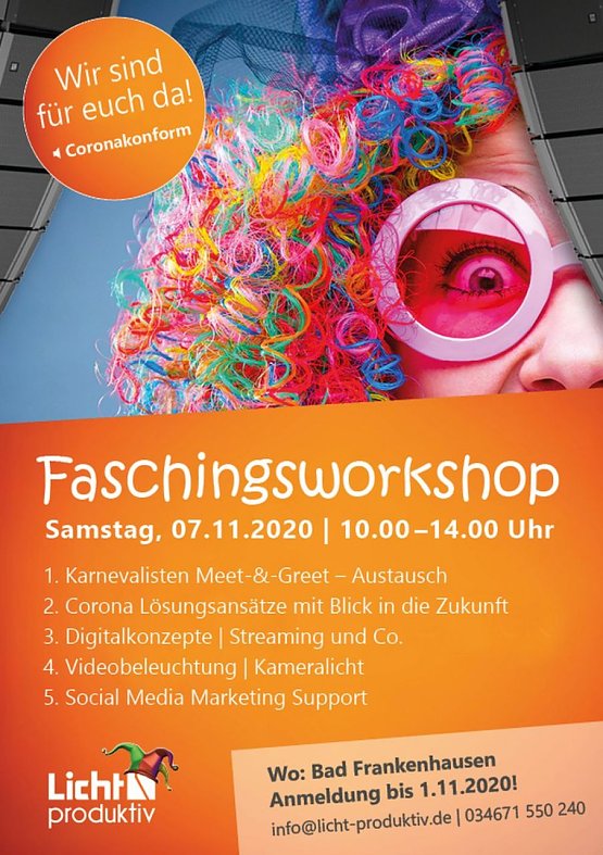 Bild: Faschingsworkshop in Bad Frankenhausen