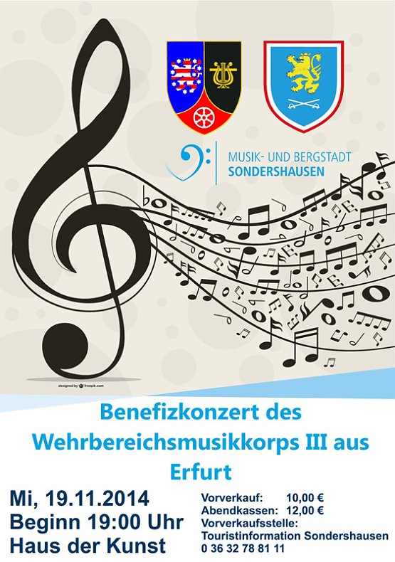 Bild: Benefizkonzert in Sondershausen