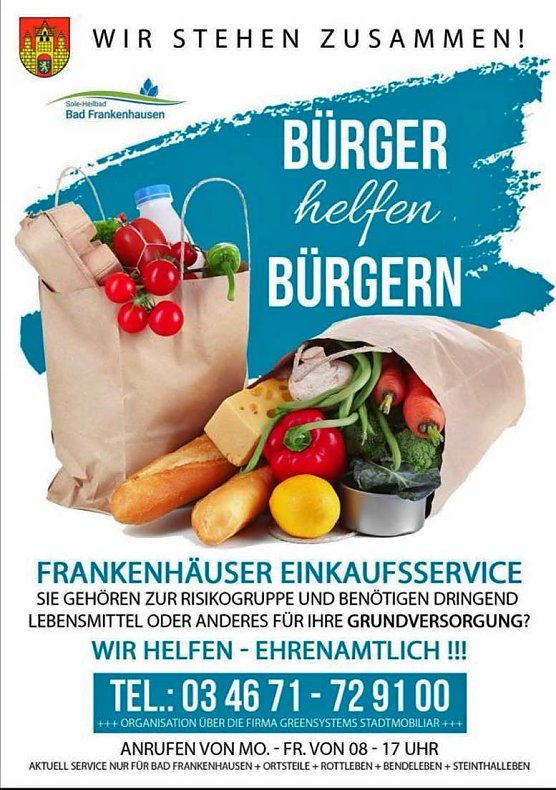 Bild: B&uuml;rger helfen B&uuml;rgern � Wir stehen zusammen!