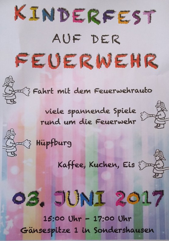 Bild: Kindertagsfeier und Radtour