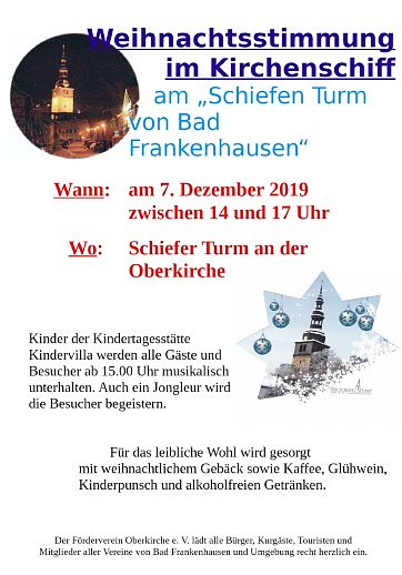 Bild: Weihnachtsnachmittag am Schiefen Turm