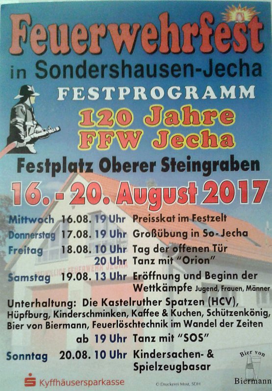 Bild: Auf zum Feuerwehrfest nach Jiche