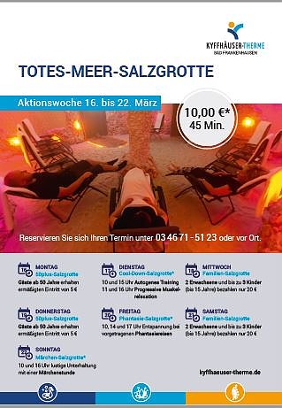 Bild: Aktionswoche in der Totes-Meer-Salzgrotte