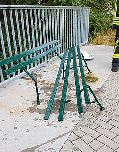 Bild: Nach mal Vandalismus