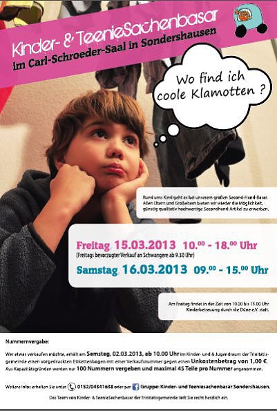 Bild: Wieder Kinder- und Teeniesachenbasar