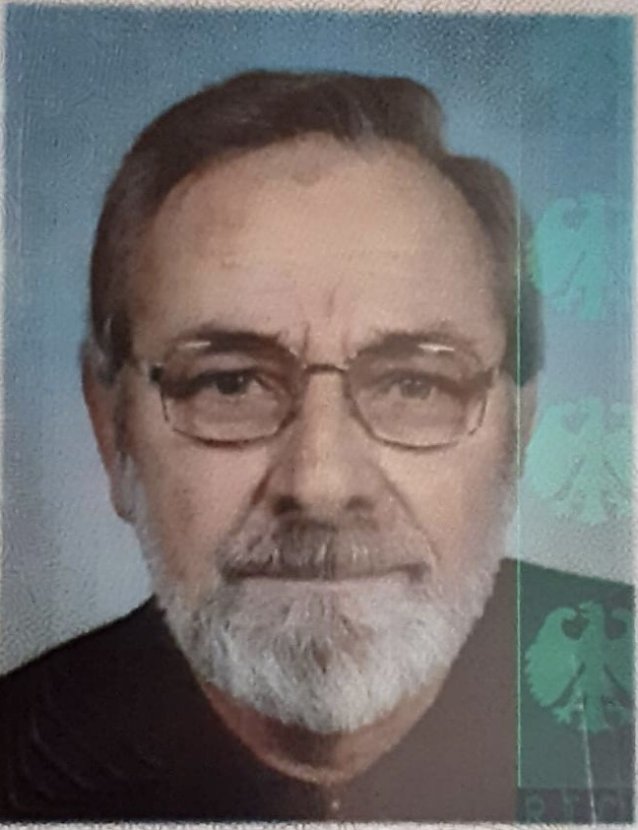 Bild: Der 76j&auml;hrige Gert-R&uuml;diger Richter aus Sondershausen wird vermisst