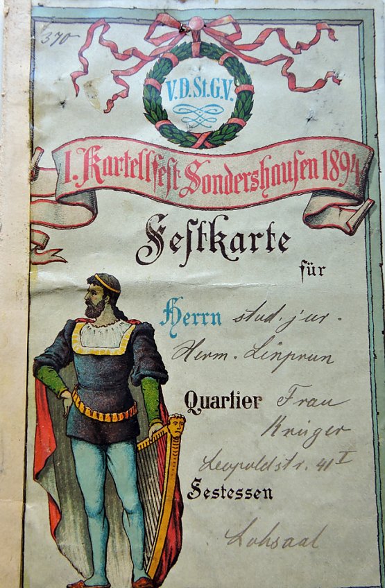 Bild: Sonderausstellung "150 Jahre Sondersh&auml;user Verband"