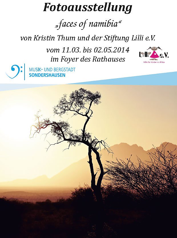 Bild: faces of namibia im Rathaus