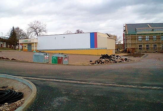 Die LEG l&auml;sst gegenw&auml;rtig auf dem ehemaligen Betriebsgel&auml;nde ein kleines Gewerbegebiet entstehen.