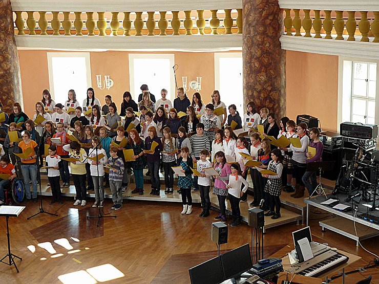 Fr&uuml;hling eingesungen