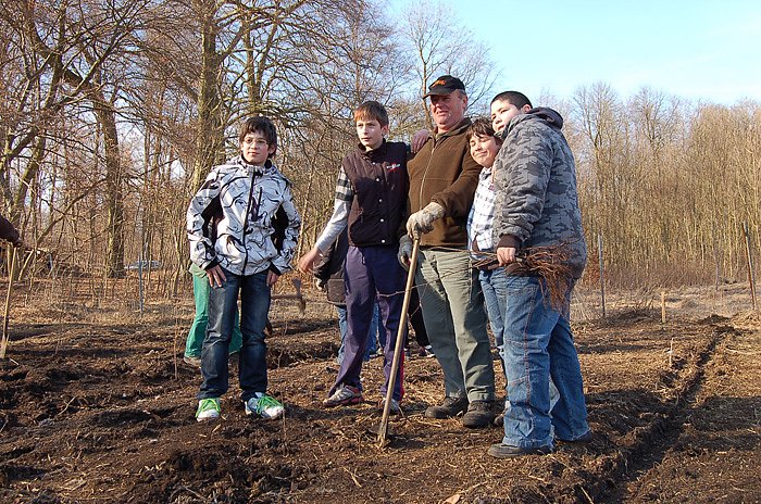 Baumpflanzung am Kyffh&auml;user