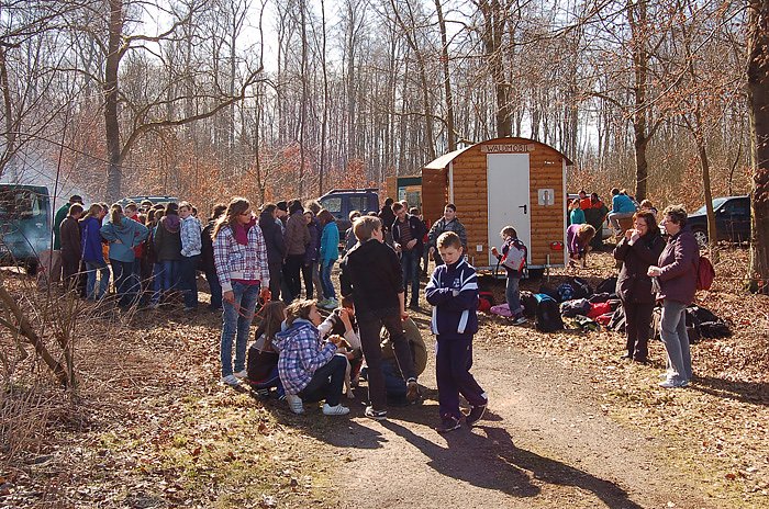 Baumpflanzung am Kyffh&auml;user