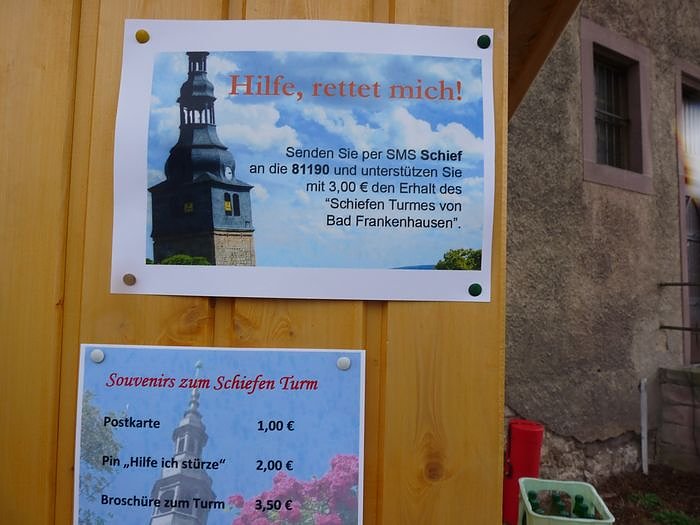 Hilfe f&uuml;r den Schiefen