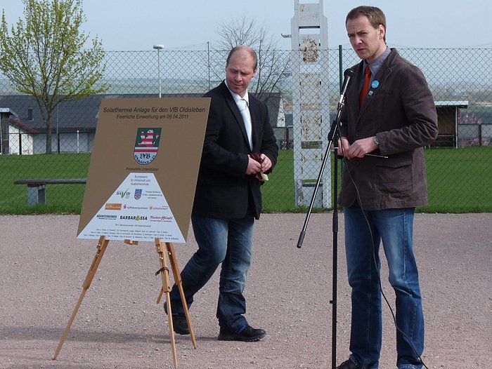 Einweihung Solaranlage