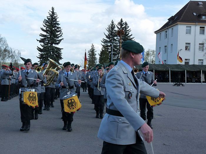 Fahnenband verliehen
