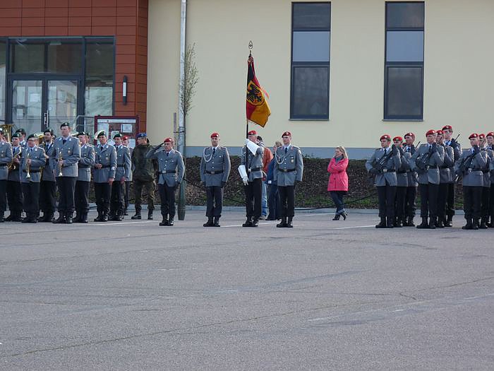Fahnenband verliehen