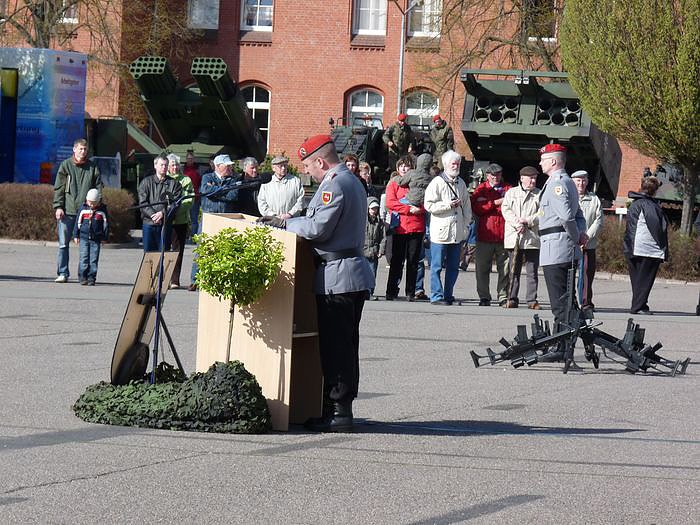 Fahnenband verliehen