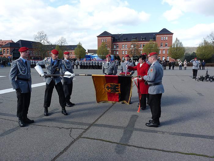 Fahnenband verliehen