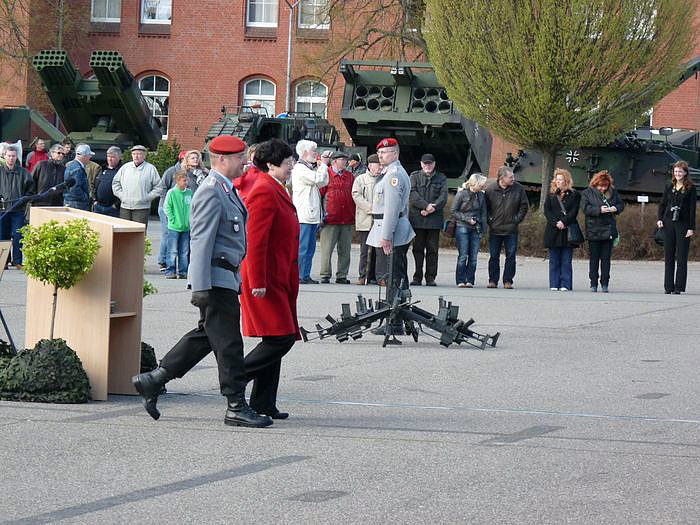 Fahnenband verliehen