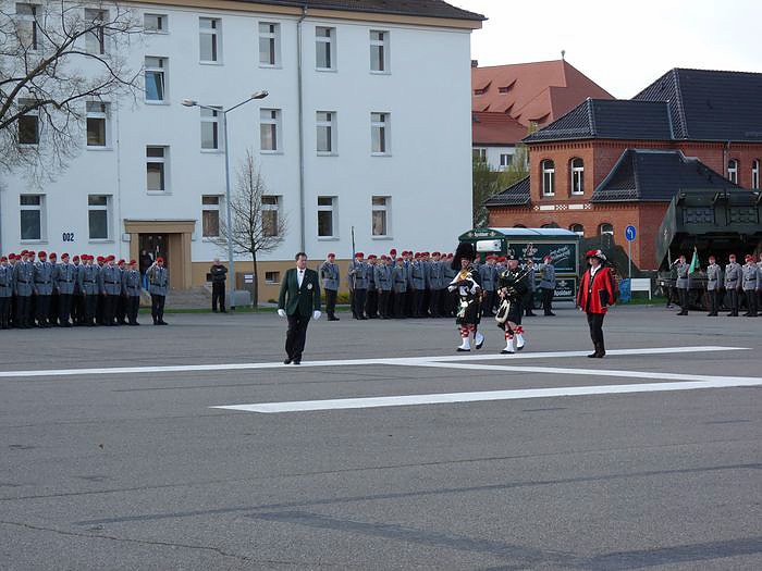 Fahnenband verliehen