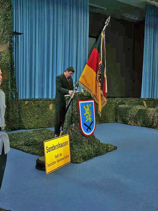 Fahnenband verliehen