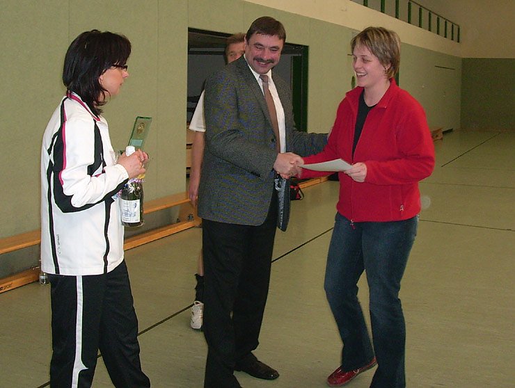 Siegerehrung des 3. Platzierten