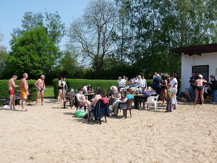 Spa&szlig; beim Anbaden