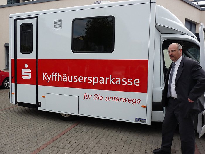 Neuer Sparkassenbus