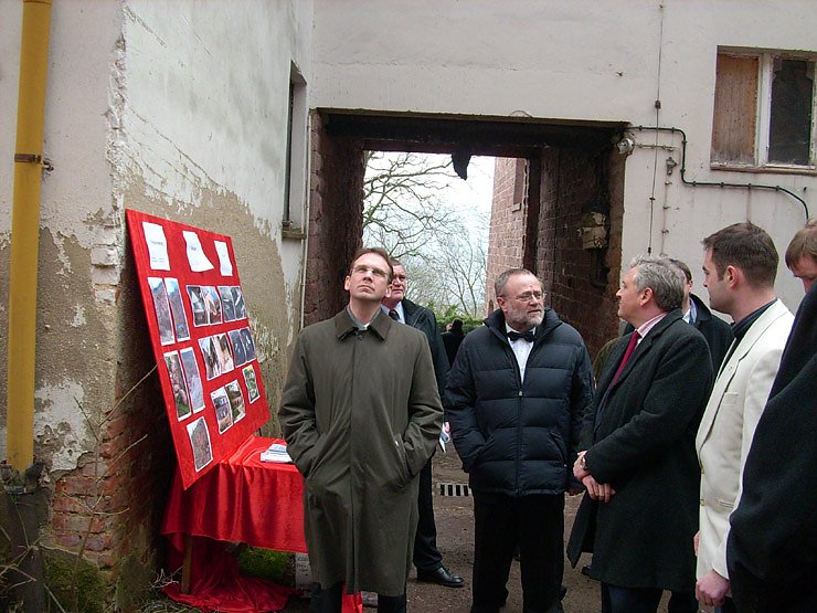 Ministerpr&auml;sident Althaus am Kyffh&auml;user