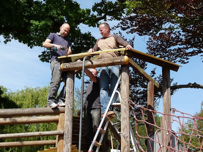 Arbeitseinsatz durchgef&uuml;hrt