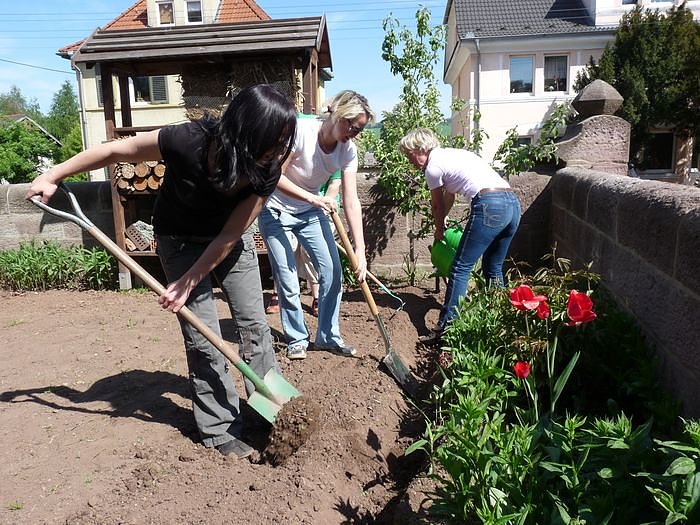 Arbeitseinsatz durchgef&uuml;hrt