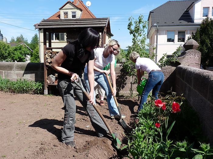 Arbeitseinsatz durchgef&uuml;hrt