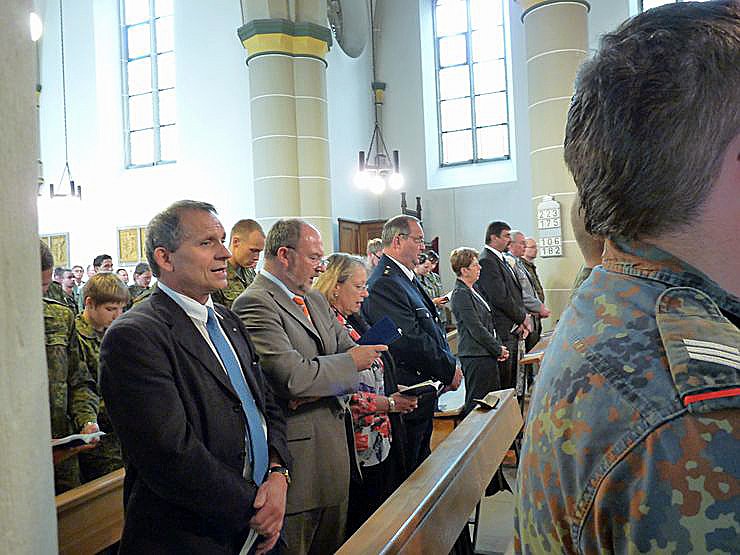 Friedensgottesdienst mit Wanke