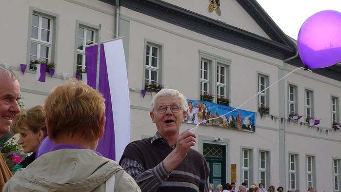 Fliederkrone gesetzt