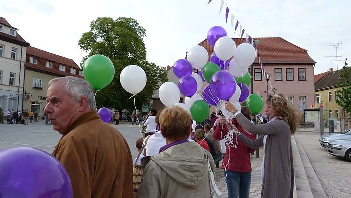 Fliederkrone gesetzt
