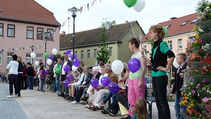 Fliederkrone gesetzt