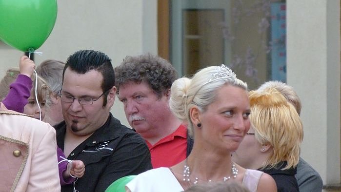 Fliederkrone gesetzt