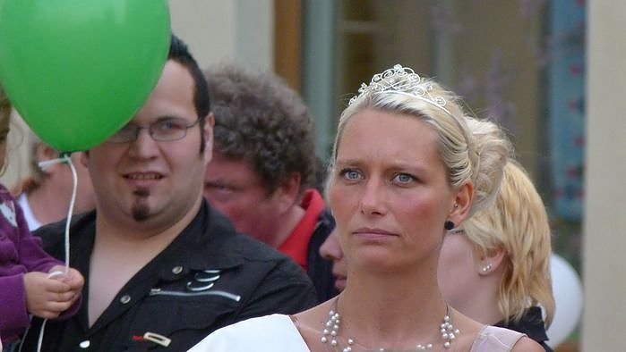 Fliederkrone gesetzt