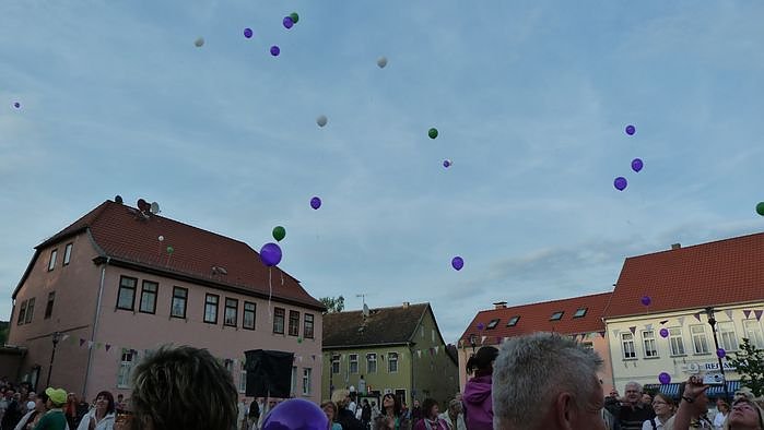 Fliederkrone gesetzt
