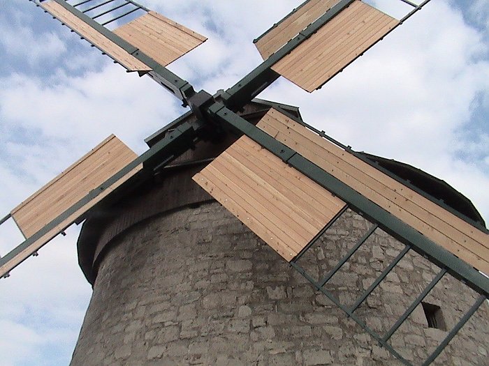 In die Luft gegangen