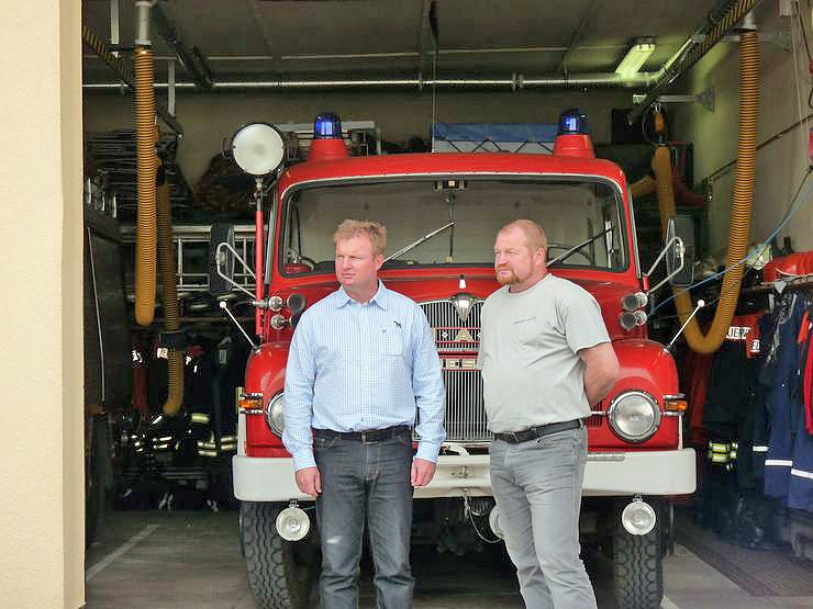 Abgasanlage f&uuml;r Feuerwehr
